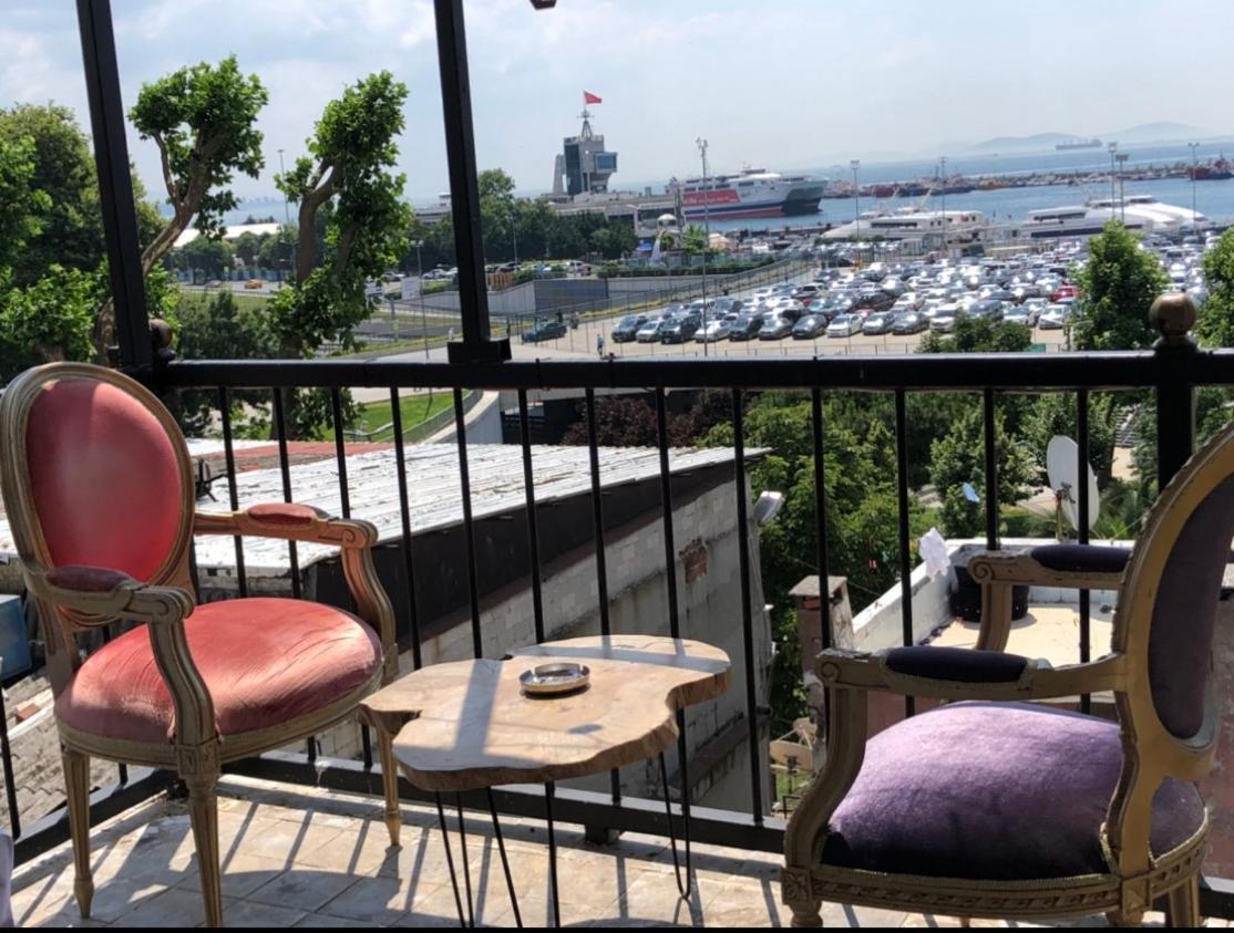 Dilek Hotel & Cafe Isztambul Kültér fotó